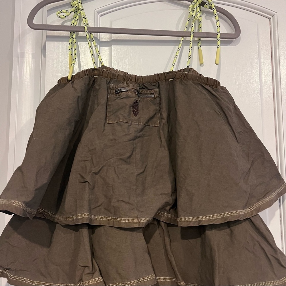 Free People FP Movement Warm Down One Piece Brown XS NWOT - Picture 7 of 7